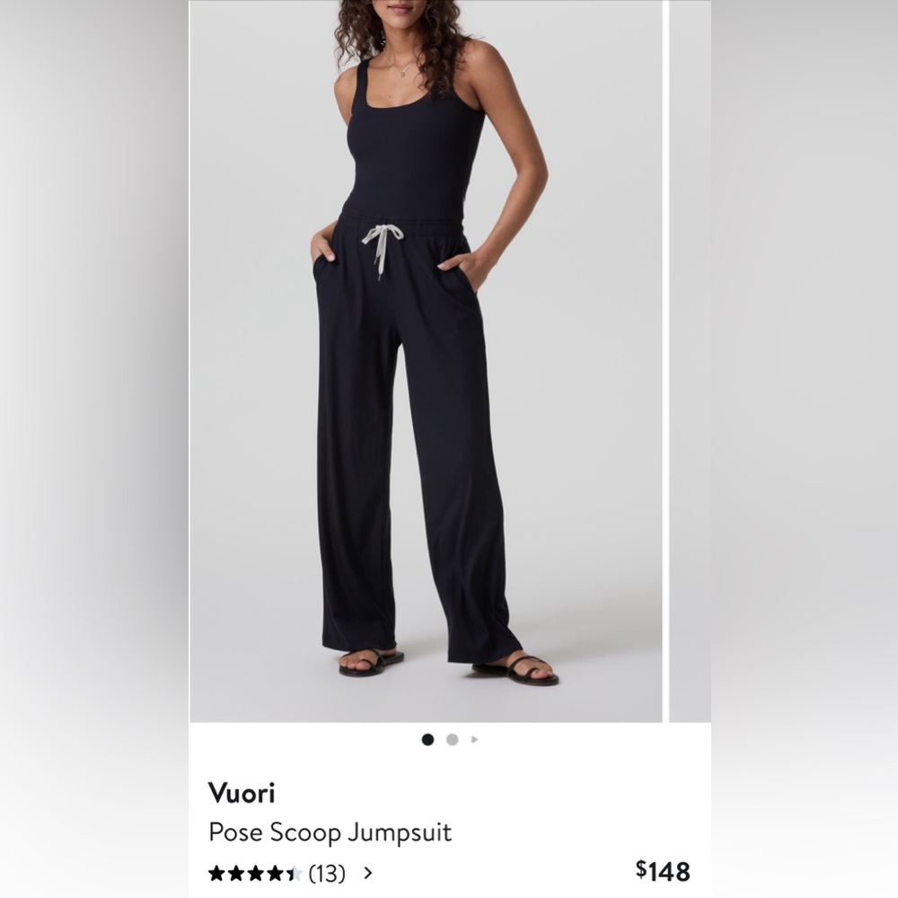 Vuori Pose Scoop Jumpsuit